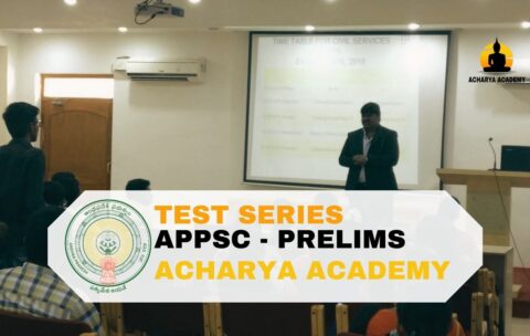 TEST SERIES TSPSC - PRELIMS ACHARYA ACADEMY